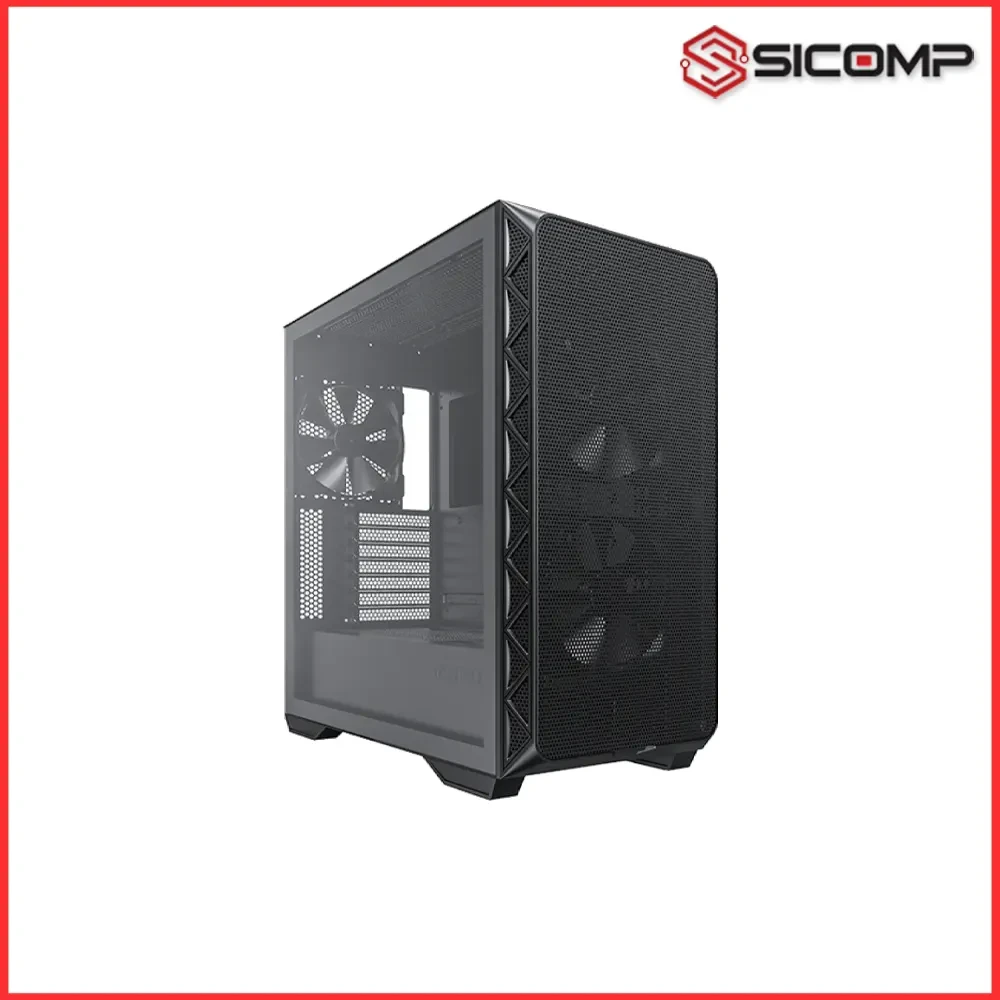 VỎ CASE MONTECH AIR 903 BASE (E-ATX, MID-TOWER, MÀU ĐEN, 3 FAN 140MM PWM LẮP SẴN)