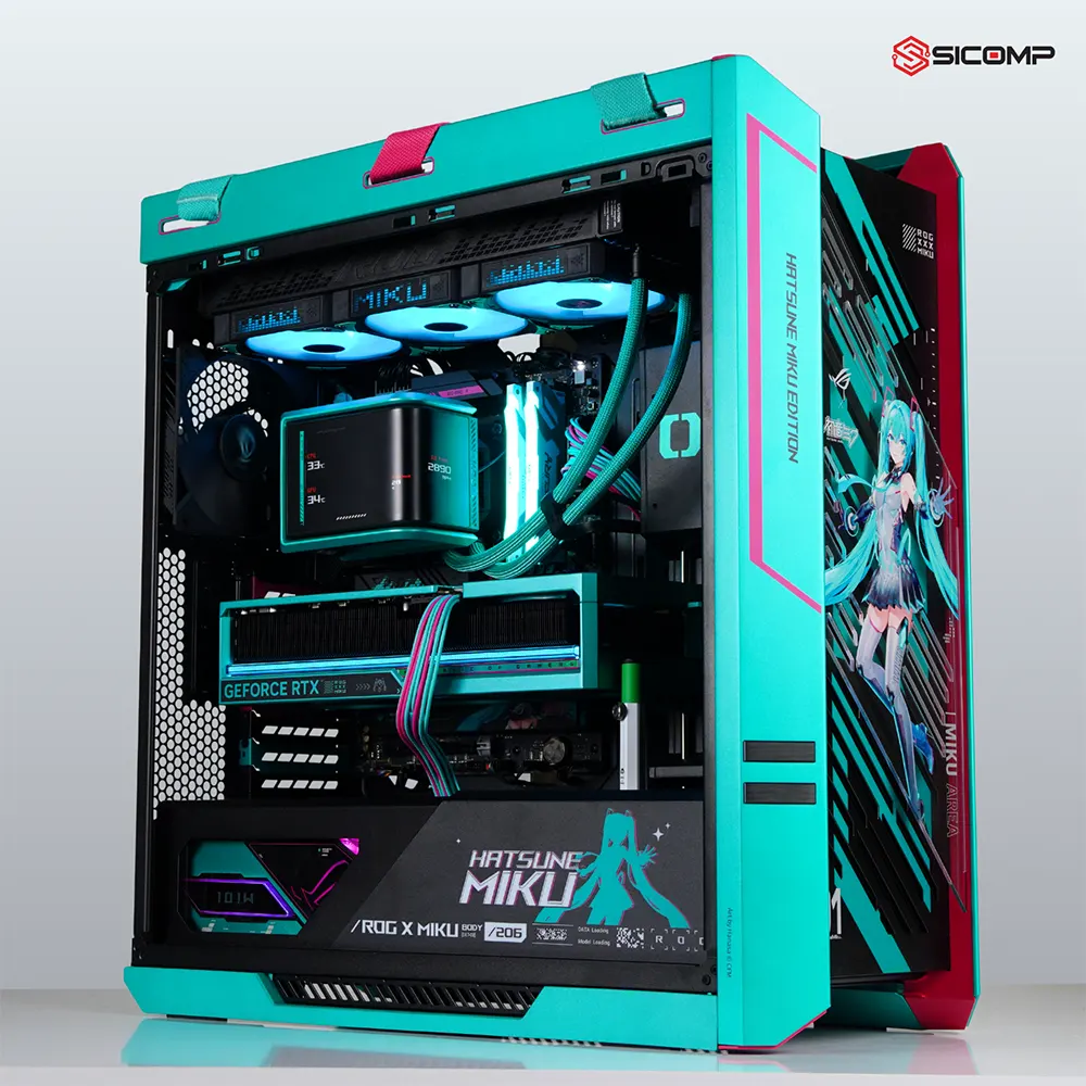 COMBO PC ASUS X MIKU EDITION