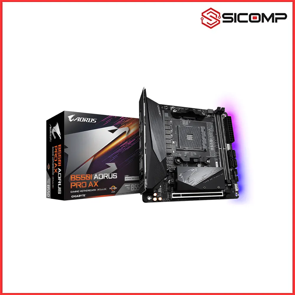 MAINBOARD GIGABYTE B550I AORUS PRO AX