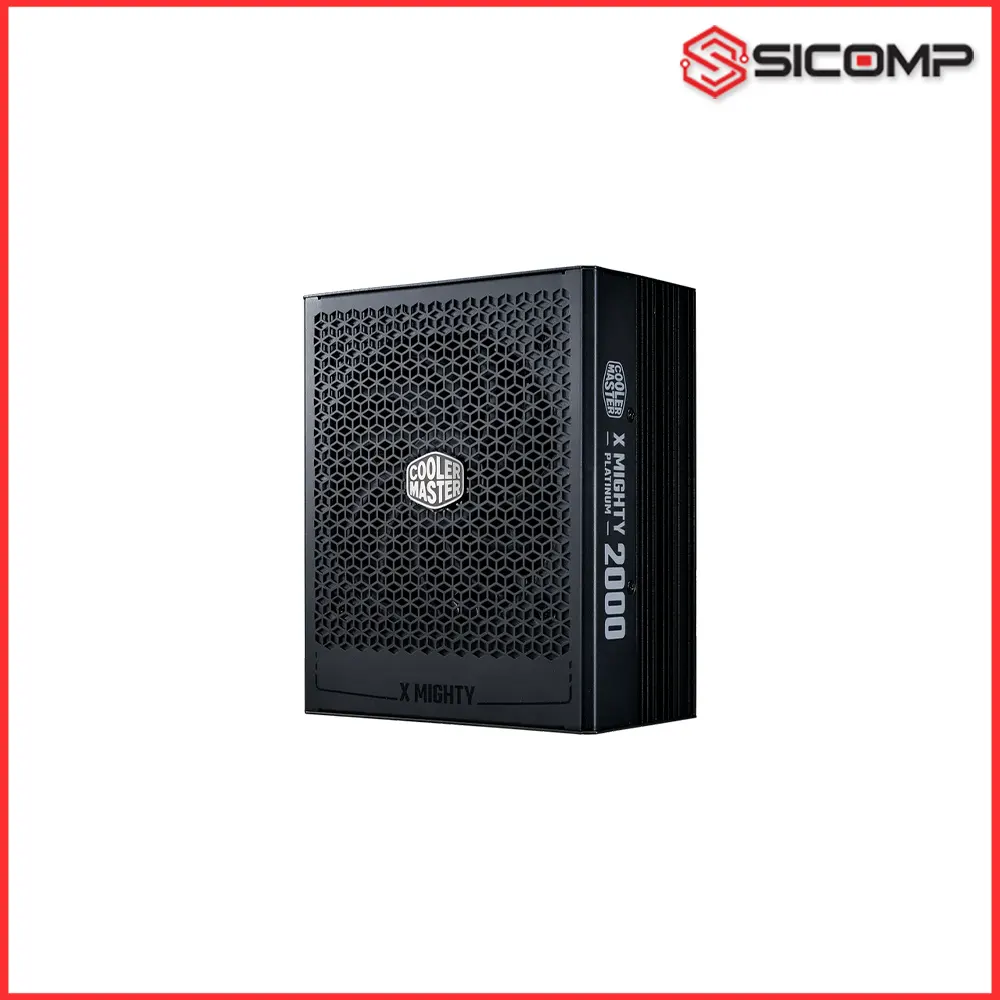 NGUỒN COOLER MASTER X MIGHTY PLATINUM 2000W 80 PLUS FULL MODULAR ATX 3.1 (2 ĐẦU 12V-2x6)