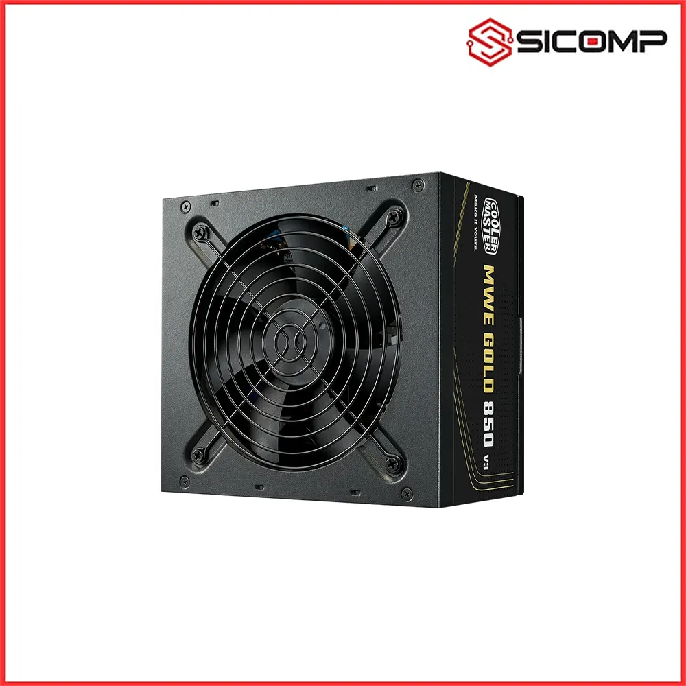 NGUỒN COOLER MASTER MWE GOLD 850W V3 FULL MODULAR 80 PLUS GOLD ATX 3.1