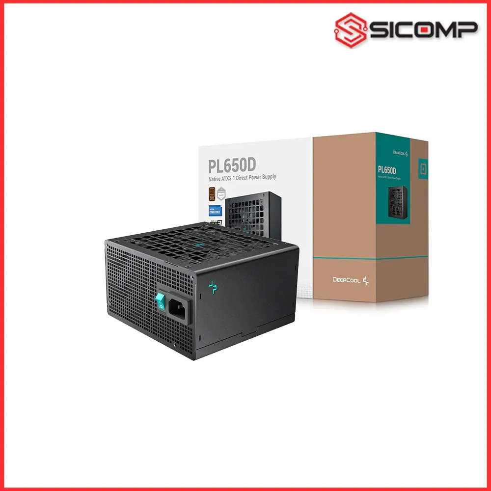NGUỒN DEEPCOOL PL650D (650W/ 80 PLUS BRONZE/ ATX 3.1)