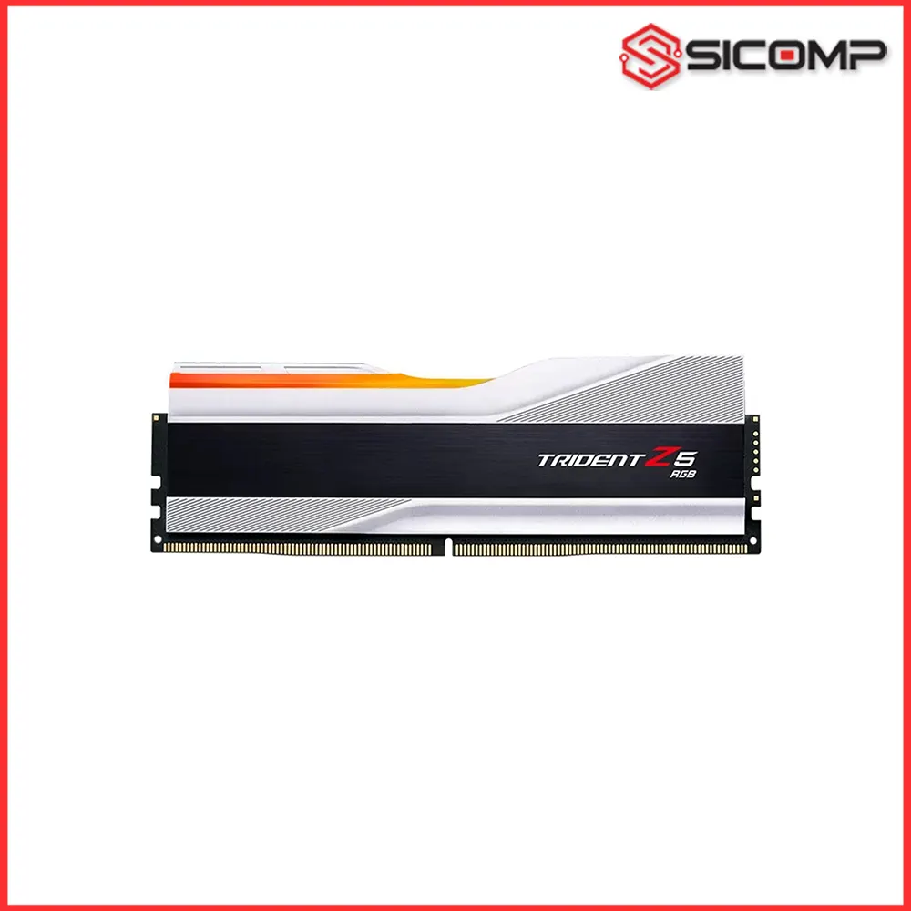 RAM GSKILL TRIDENT Z5 RGB 16GB 6000MHZ SILVER F5-6000J3636F16GX1-TZ5RS