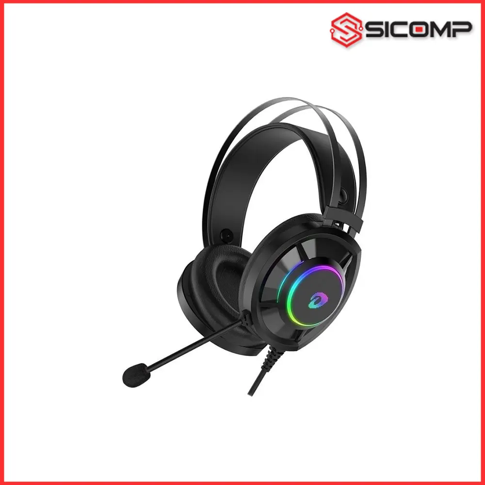 TAI NGHE DAREU EH469 7.1 RGB (KẾT NỐI USB, GIẢ LẬP 7.1, LED NHIỀU MÀU)