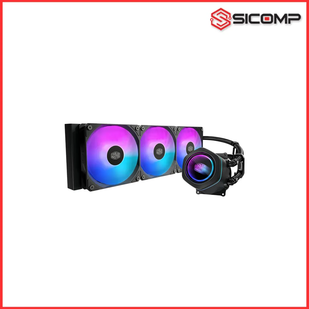 TẢN NHIỆT NƯỚC COOLER MASTER MASTERLIQUID 360 CORE NEX ARGB BLACK