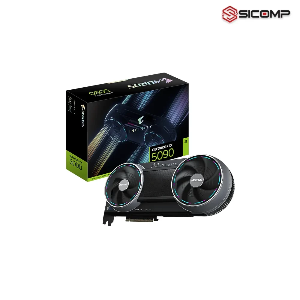 CARD MÀN HÌNH GIGABYTE AORUS GEFORCE RTX 5090 INFINITY 32G