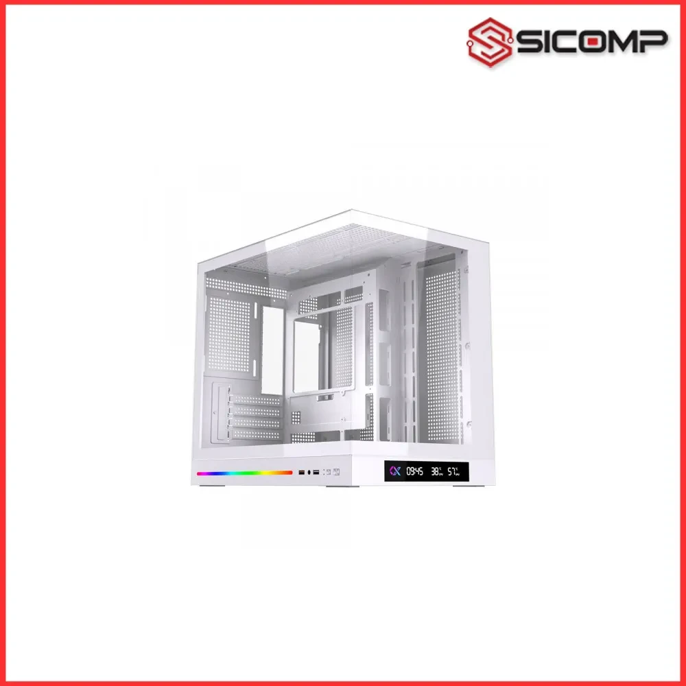 VỎ CASE XIGMATEK CLOUD M DGT WHITE