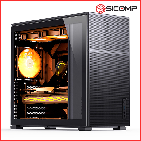 VỎ CASE JONSBO D41 MESH BLACK ( MID TOWER | MÀU ĐEN)