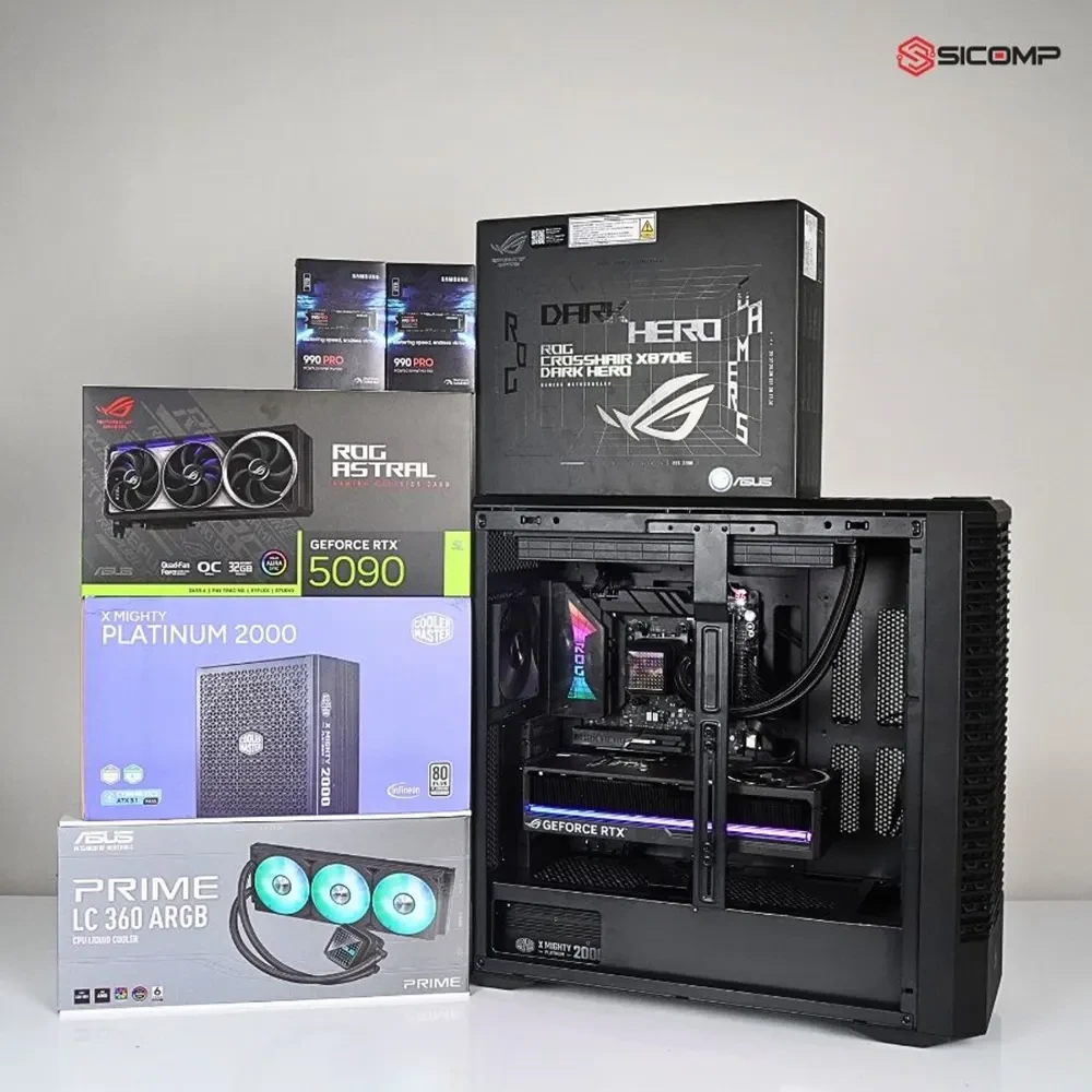 PCSC ROG RYZEN 9 9950X | 96GB | RTX 5090