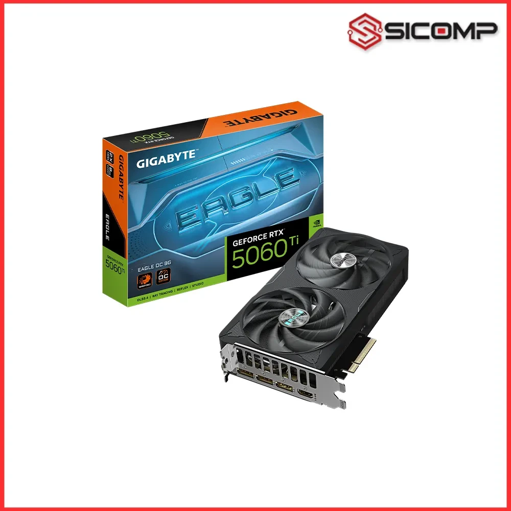 CARD MÀN HÌNH GIGABYTE GEFORCE RTX 5060 TI EAGLE OC 8G
