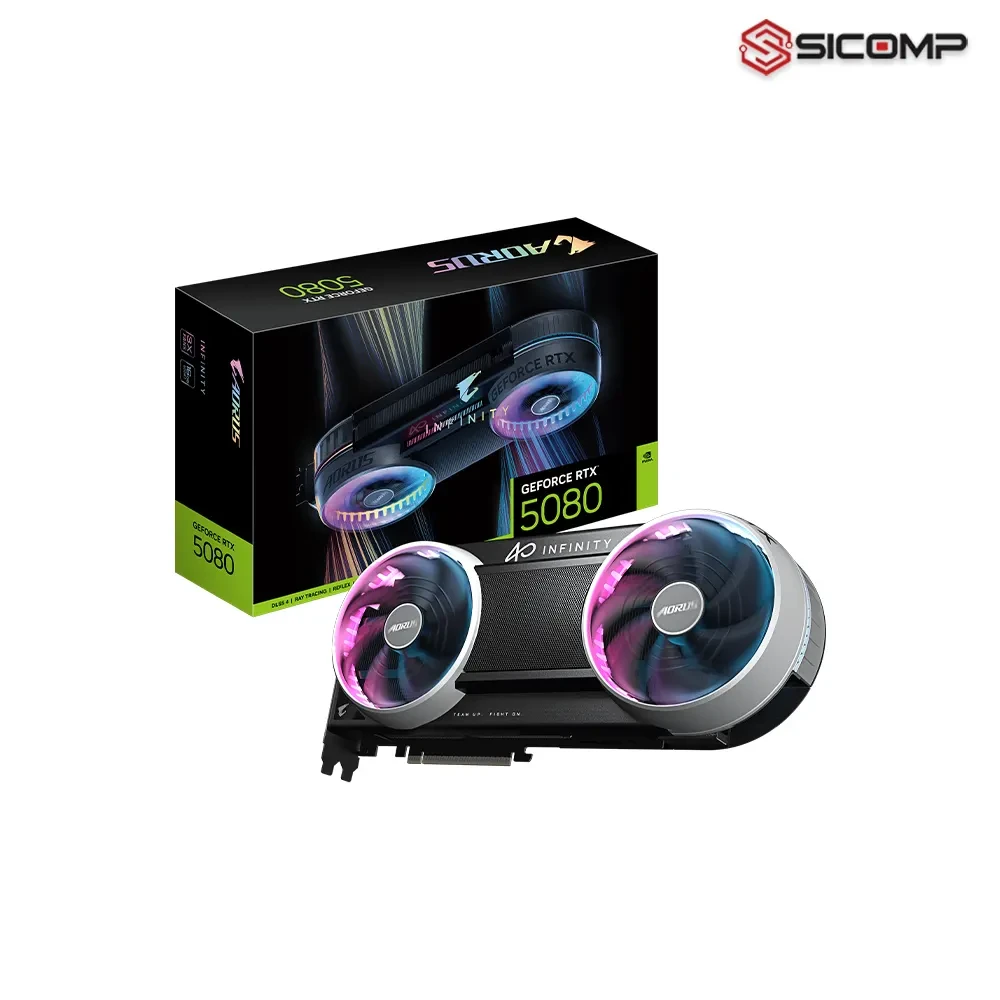CARD MÀN HÌNH GIGABYTE AORUS GEFORCE RTX 5080 INFINITY 16G