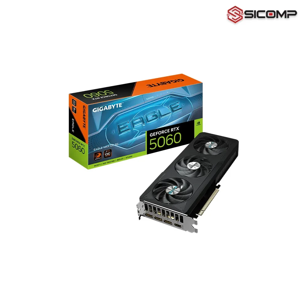 CARD MÀN HÌNH GIGABYTE GEFORCE RTX 5060 EAGLE MAX OC 8G
