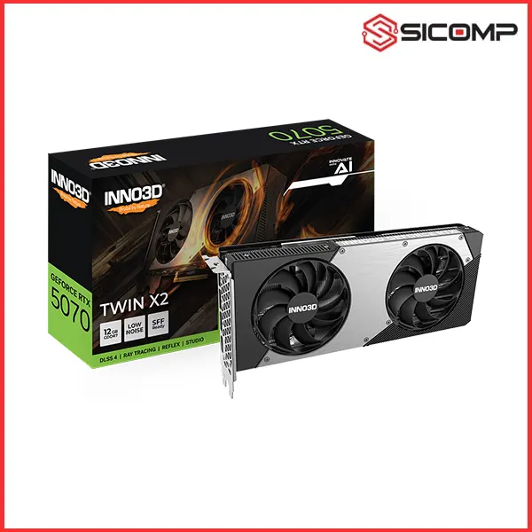 CARD MÀN HÌNH INNO3D GEFORCE RTX 5070 TWIN X2 LIKE NEW