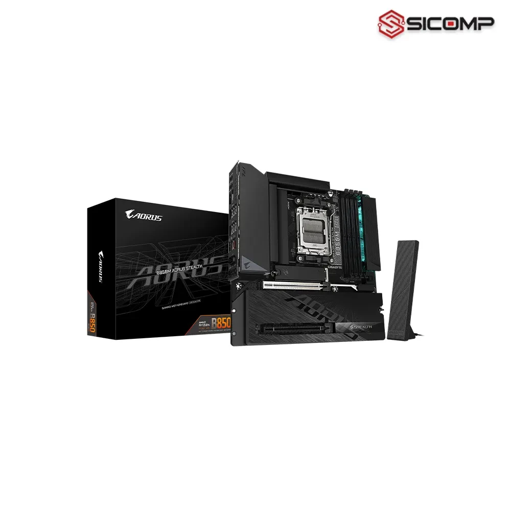 MAINBOARD GIGABYTE B850M AORUS STEALTH