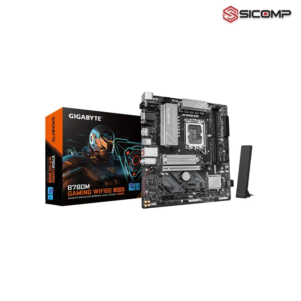 MAINBOARD GIGABYTE B760M GAMING WIFI6E GEN5
