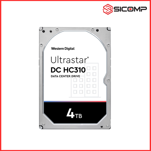 Ổ CỨNG HDD WESTERN DIGITAL ULTRASTAR DC HC310 4TB SATA III 3.5" HUS726T4TALE6L4