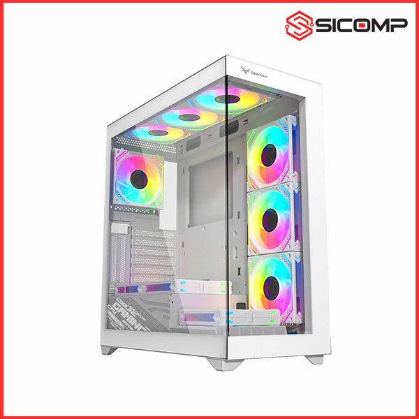 VỎ CASE CENTAUR NOVA WHITE (ATX, MID TOWER, MÀU TRẮNG)