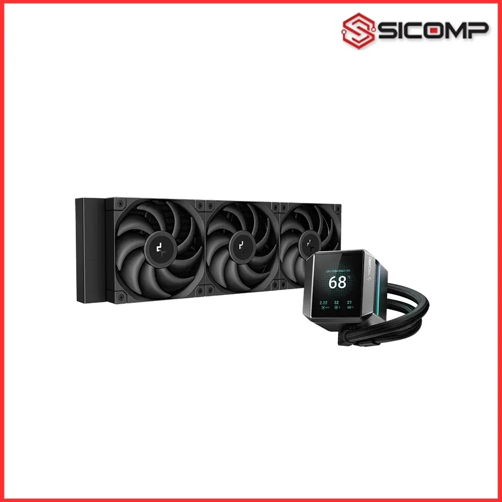 TẢN NHIỆT NƯỚC CPU AIO DEEPCOOL MYSTIQUE 360, CHÍNH HÃNG