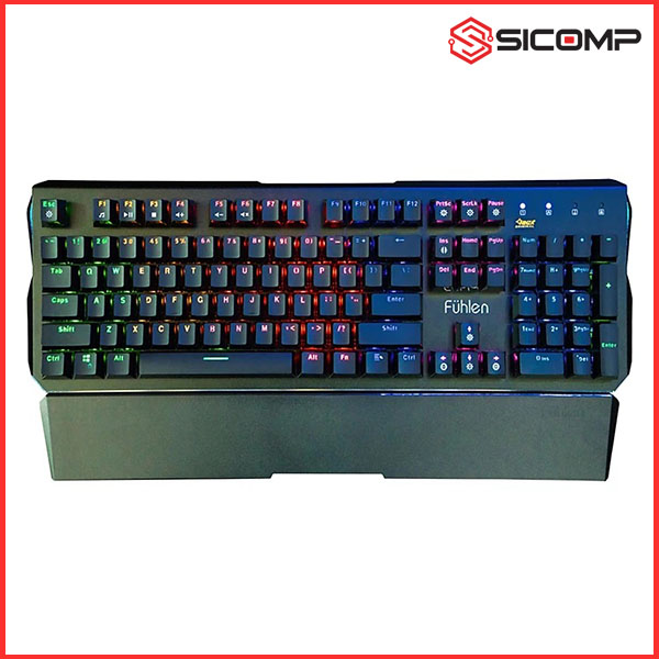 BÀN PHÍM CƠ GAMING FUHLEN D DESTROYER MECHANICAL BLACK