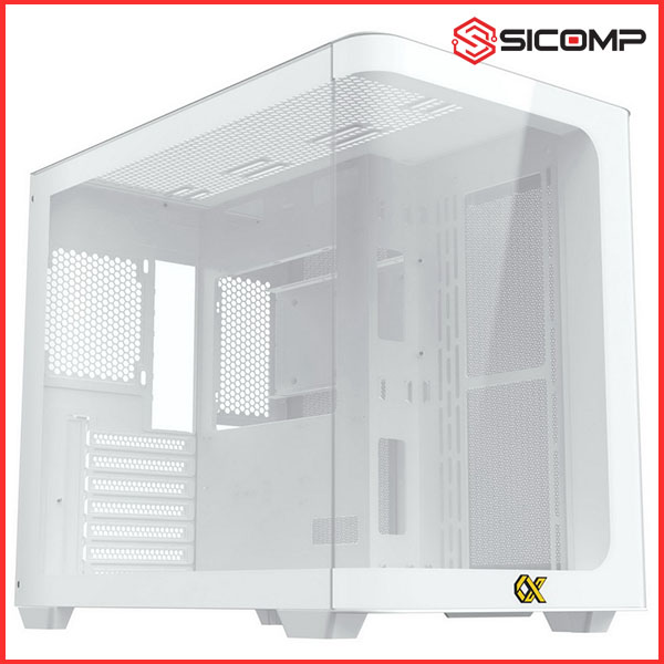 VỎ CASE XIGMATEK ALPHA - PANO ARTIC (EN43055) - PREMIUM GAMING CASE (E-ATX/ MÀU TRẮNG)