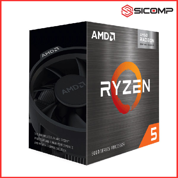 CPU AMD RYZEN 5 5600G (3.9GHz UP TO 4.4GHz / 19MB / 6 CORES, 12 THREADS / 65W / SOCKET AM4)