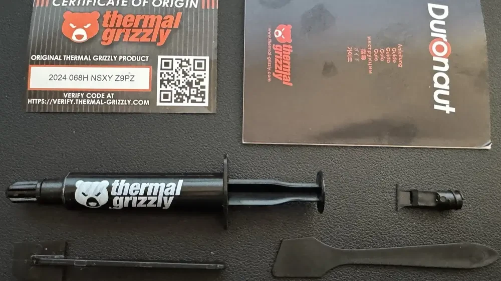Keo tản nhiệt Thermal Grizzly Duronaut - Lựa chọn chống Pump-out cho server & workstation