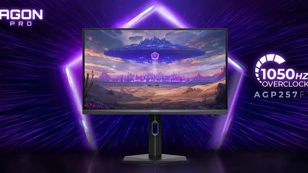 AOC Ra Mắt Màn Hình AGON PRO AGP257FT Native 1000 Hz IPS