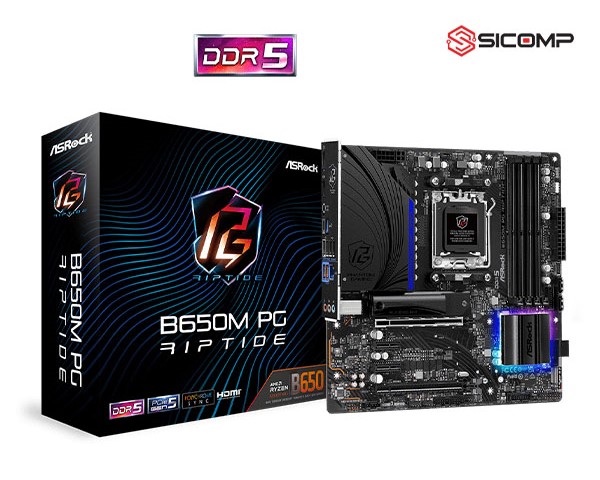 Đánh giá ASRock B650M PG Riptide – Làm gỏi Ryzen 9 7900X “dễ như ăn cháo”