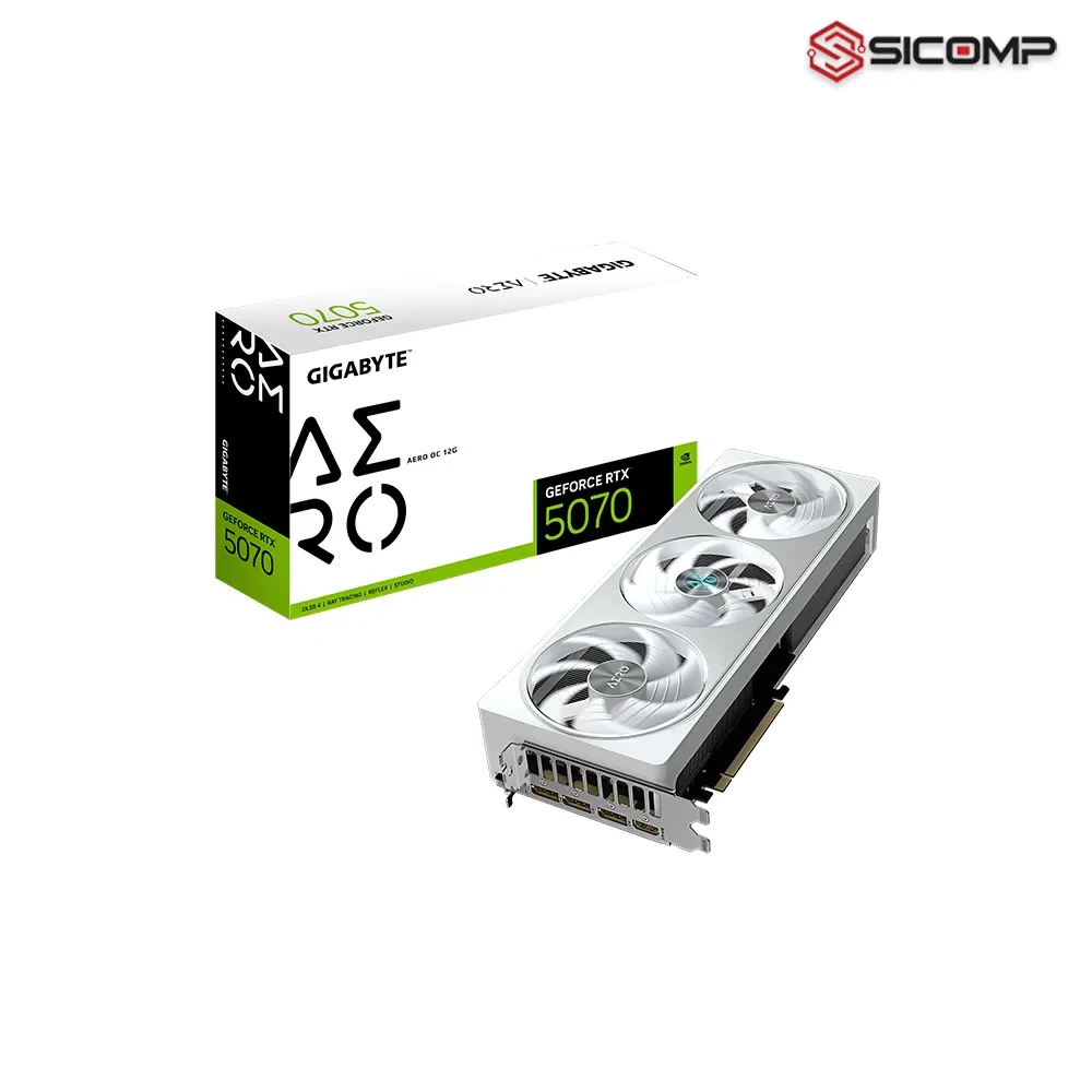 CARD MÀN HÌNH GIGABYTE GEFORCE RTX 5070 AERO OC 12G