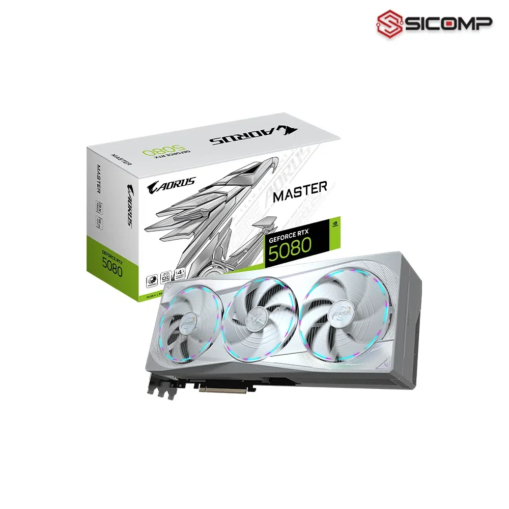 GeForce RTX 5080 AORUS MASTER ICE 16G