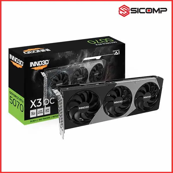CARD MÀN HÌNH INNO3D GEFORCE RTX 5070 X3 OC