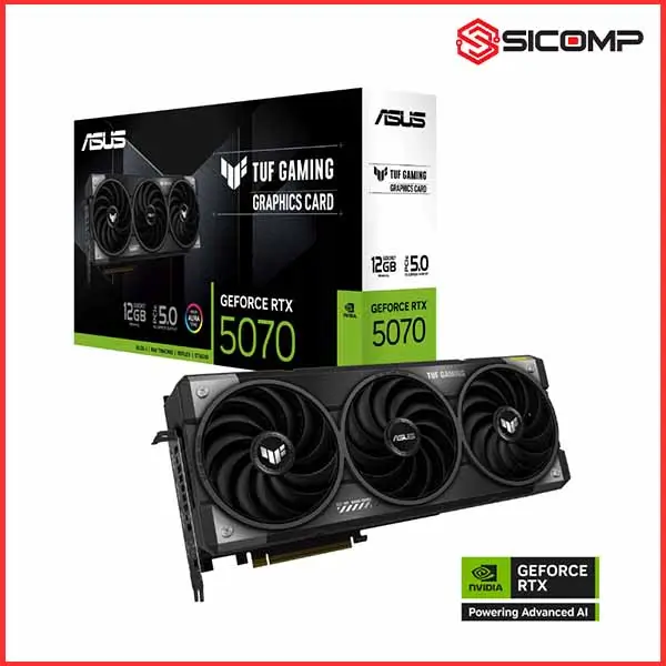 CARD MÀN HÌNH ASUS TUF GAMING GEFORCE RTX 5070 12GB