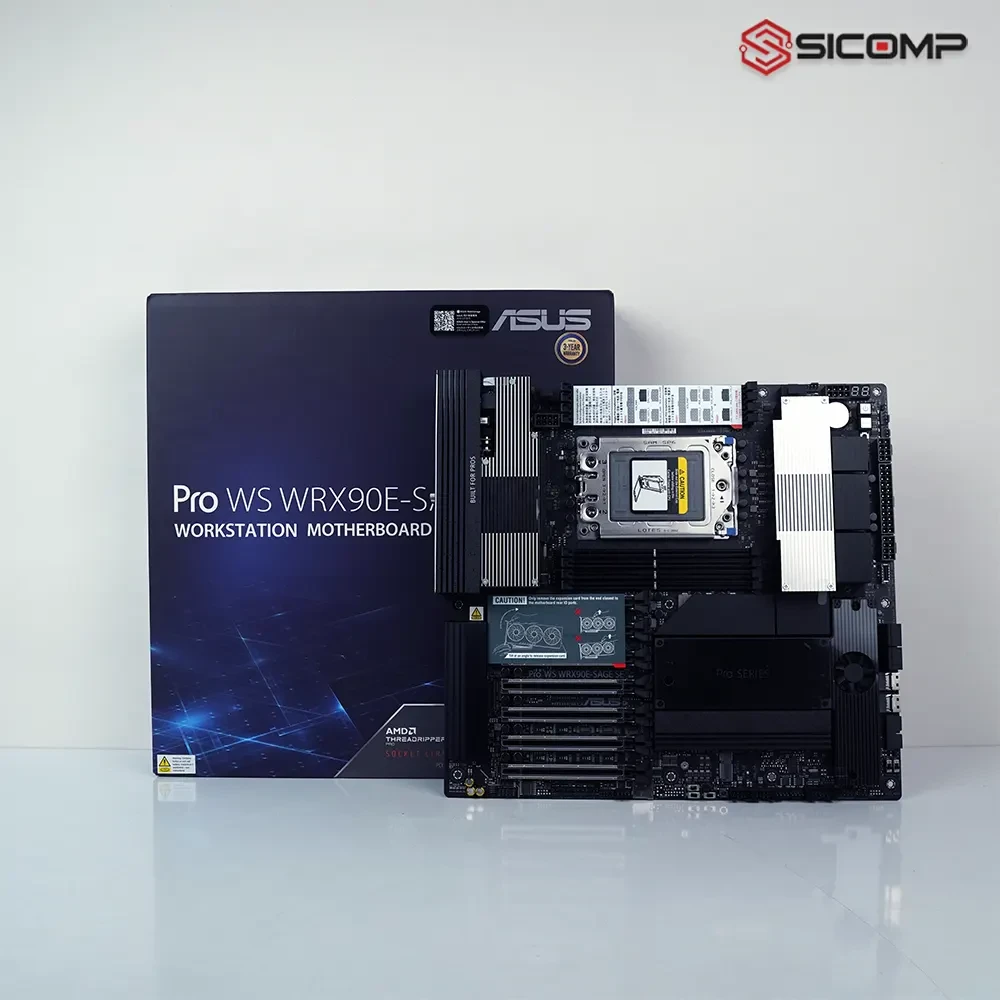 MAINBOARD ASUS PRO WS WRX90E-SAGE SE (AMD WRX90, sTR5, EEB, 8 KHE DDR5)