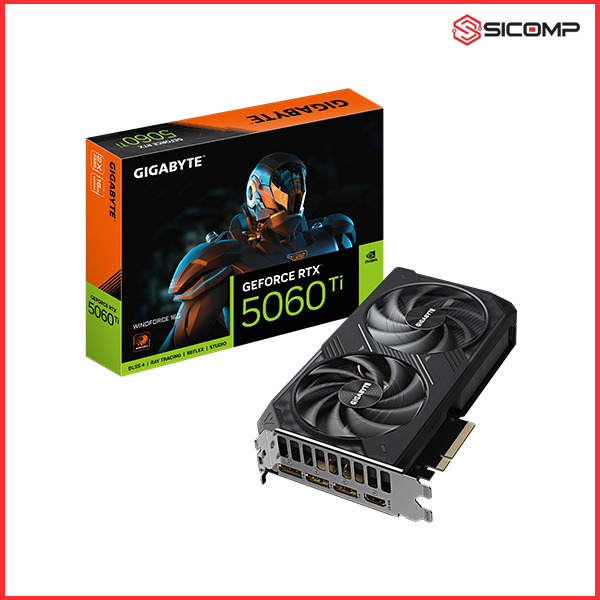 CARD MÀN HÌNH GIGABYTE GEFORCE RTX 5060 TI WINDFORCE 16G