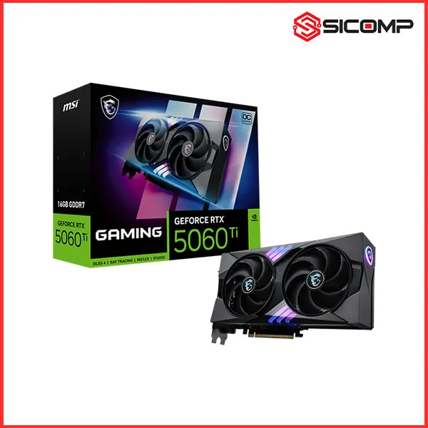 CARD MÀN HÌNH MSI GEFORCE RTX 5060 TI 16G GAMING OC