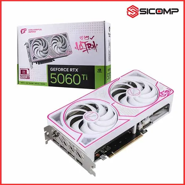 CARD MÀN HÌNH COLORFUL IGAME GEFORCE RTX 5060 TI ULTRA W DUO OC 8GB-V