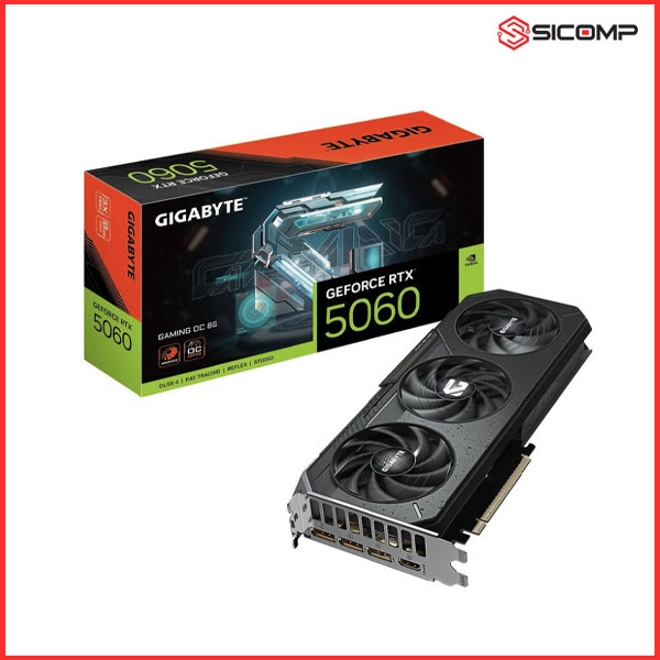 CARD MÀN HÌNH GIGABYTE GEFORCE RTX 5060 GAMING OC 8G