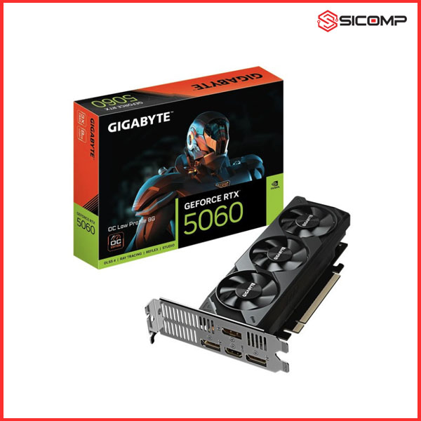 CARD MÀN HÌNH GIGABYTE GEFORCE RTX 5060 OC LOW PROFILE 8G