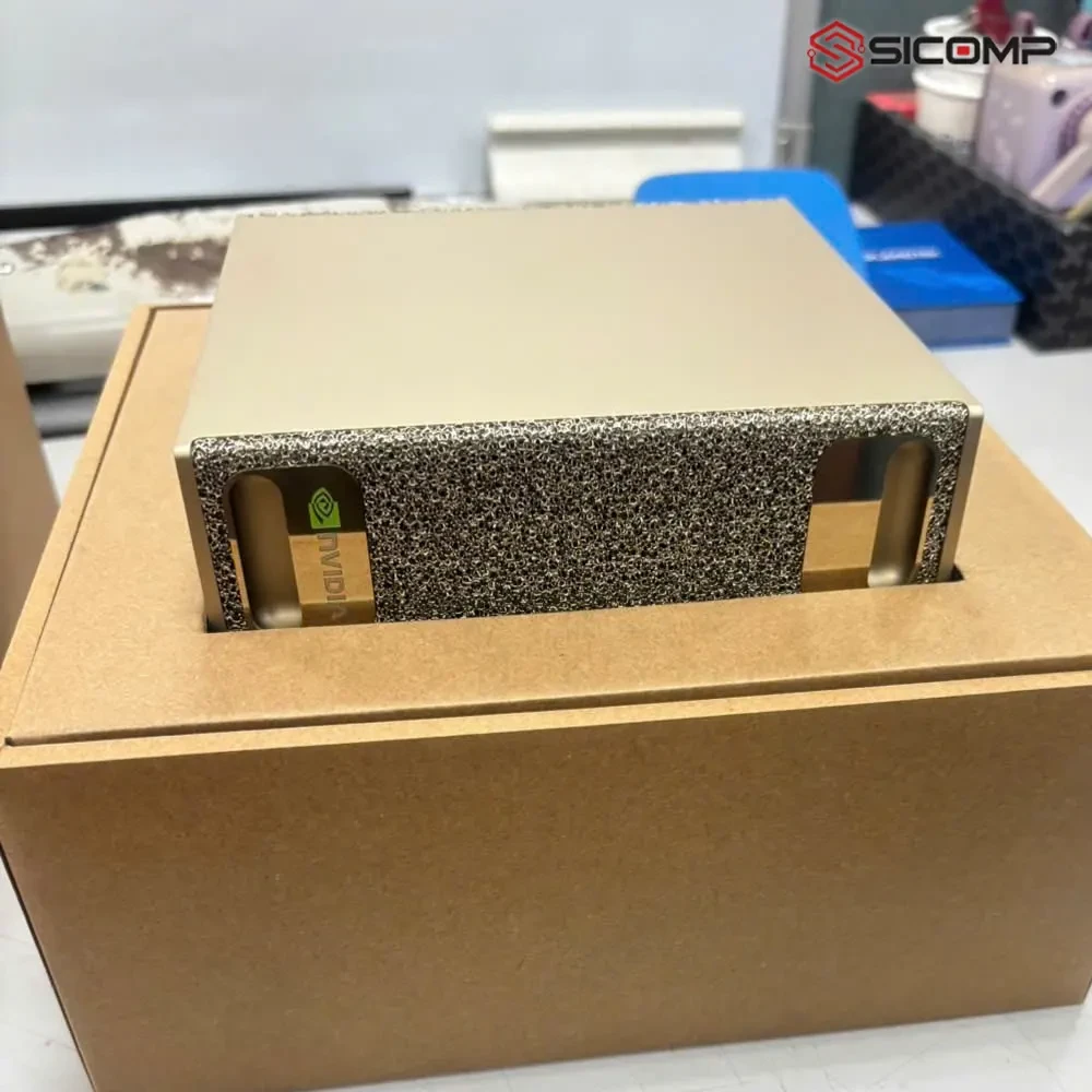 SIÊU MÁY TÍNH AI NVIDIA DGX SPARK HIỆU SUẤT 1000 TOPS (NVIDIA GB10 Grace Blackwell Superchip)