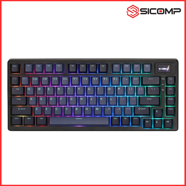 BÀN PHÍM CƠ GAMING EDRA EK375 PRO BETA BROWN SWITCH (USB/BLUETOOTH/2.4GHZ)