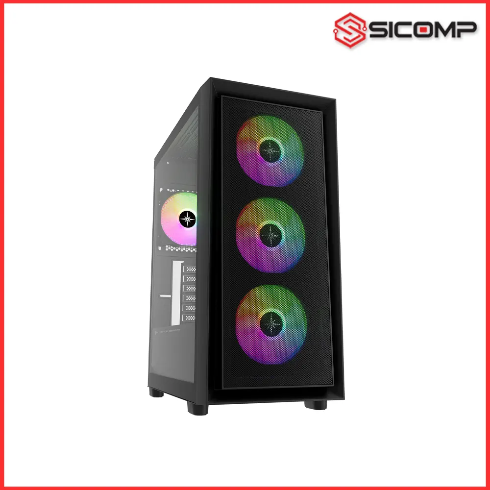 Thùng máy Vỏ case Kenoo Esport FM800 V2 đậm chất gaming thời thượng