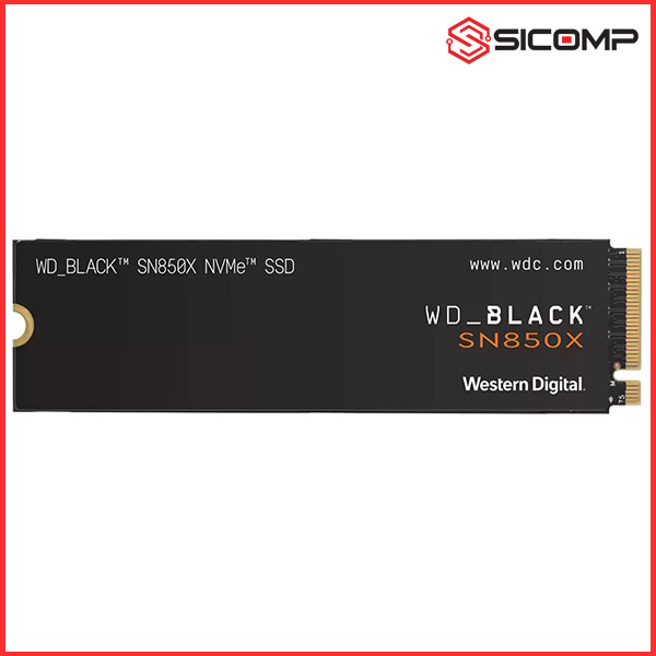 Ổ CỨNG SSD WD BLACK SN850X 1TB M2 PCIE 4.0 WDS100T2X0E (ĐỌC 7300MB/s - GHI 6300MB/s)
