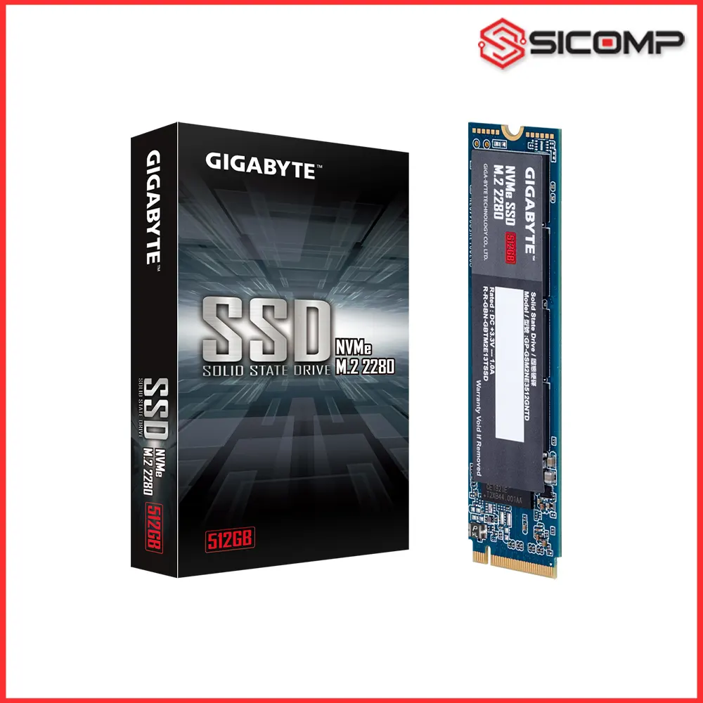 Ổ cứng lưu trữ SSD Gigabyte 512GB M.2 NVMe tốc độ truyền tải siêu tốc