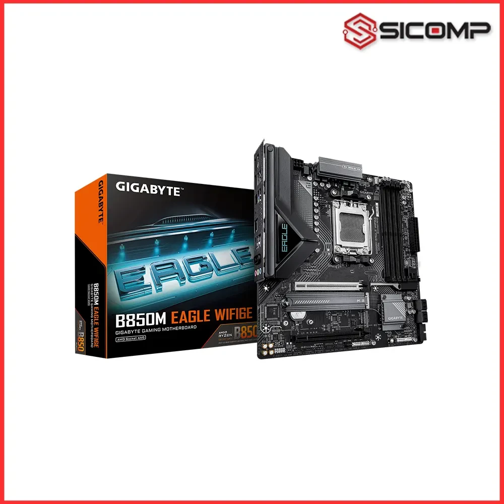 Mainboard Gigabyte B850M EAGLE WIFI6E - Thiết kế mạnh mẽ