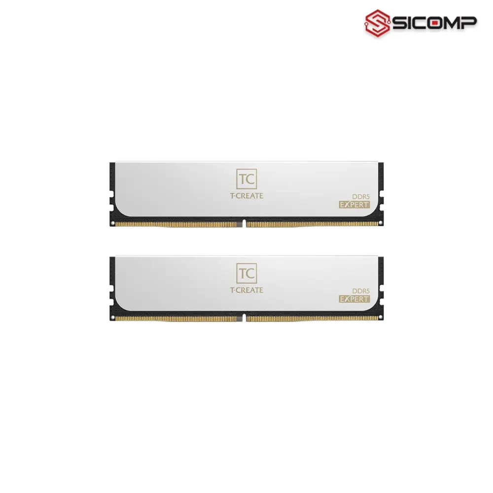 RAM TEAMGROUP T-CREATE EXPERT DDR5 WHITE 32GB 6000MHZ (2x16GB) CTCWD532G6000HC38ADC01