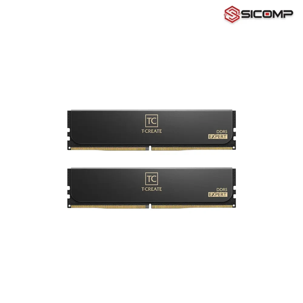 RAM TEAMGROUP T-CREATE EXPERT DDR5 BLACK 96GB 6000MHZ (2x64GB) CTCED596G6000HC30DDC01