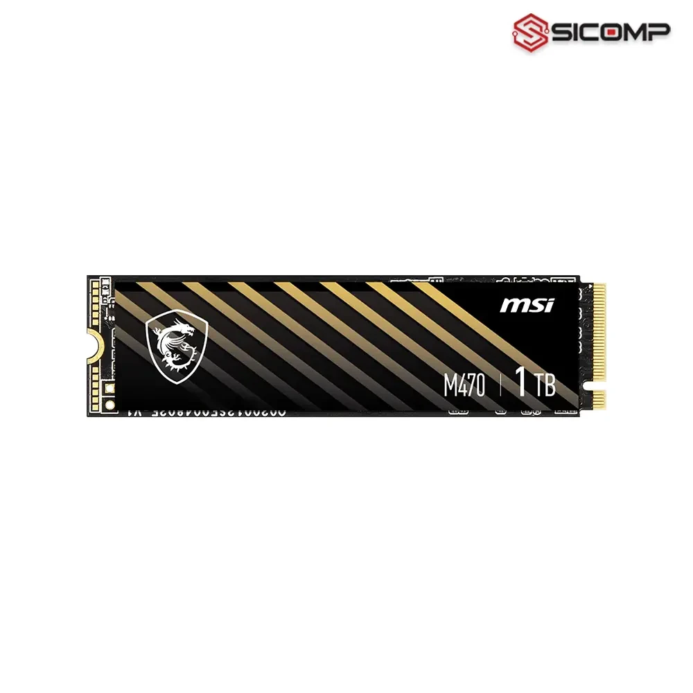 Ổ cứng SSD MSI SPATIUM M470 PCIe 4.0 NVMe M.2 1TB