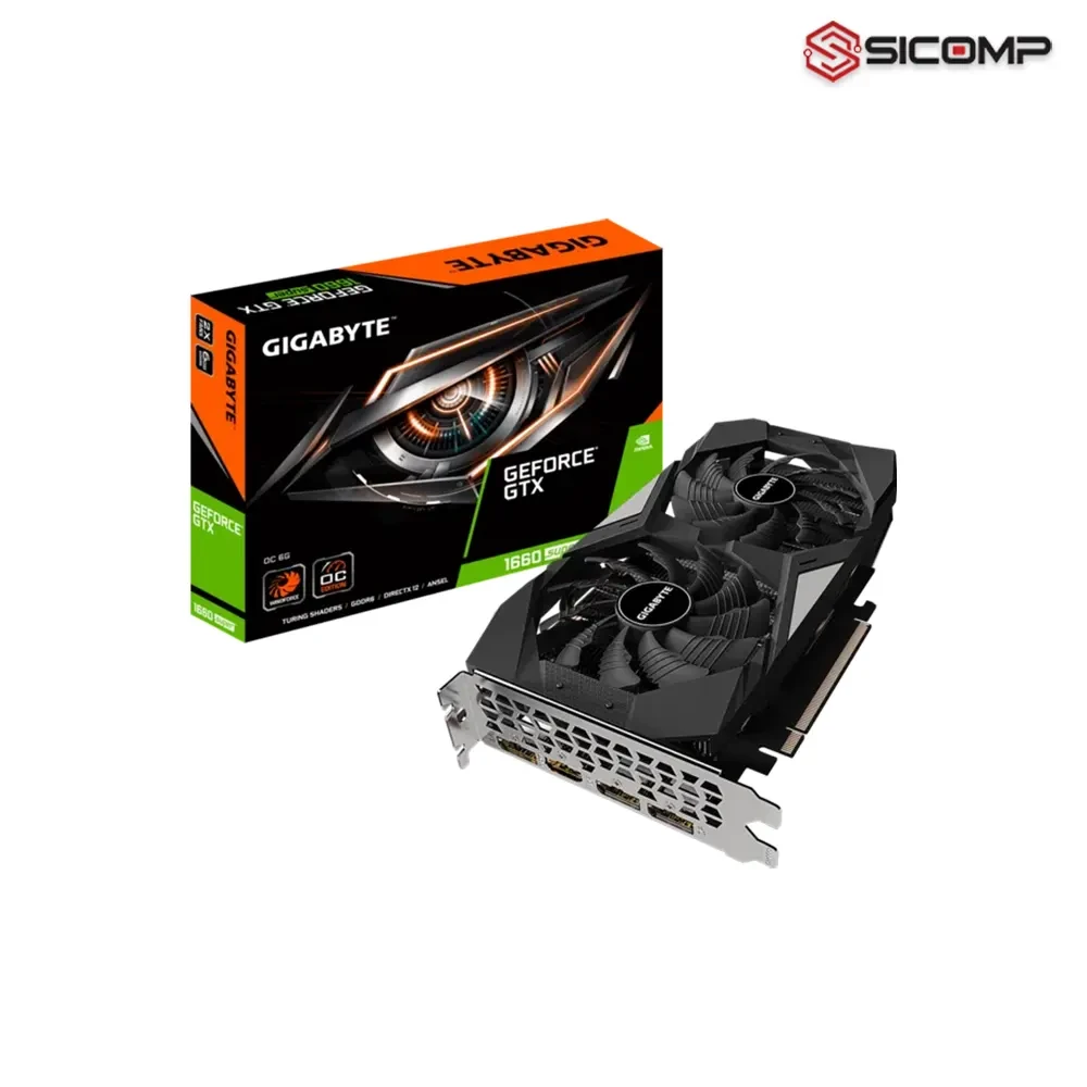 CARD MÀN HÌNH GIGABYTE GTX 1660 SUPER OC LIKE NEW