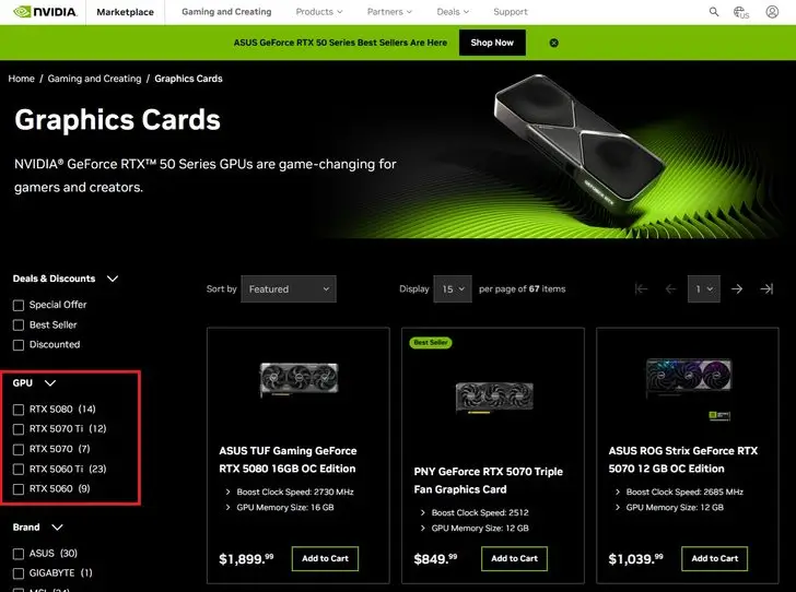 Hệ thống bán lẻ Micro Center chuyển trạng thái RTX 5090 sang Not Carried