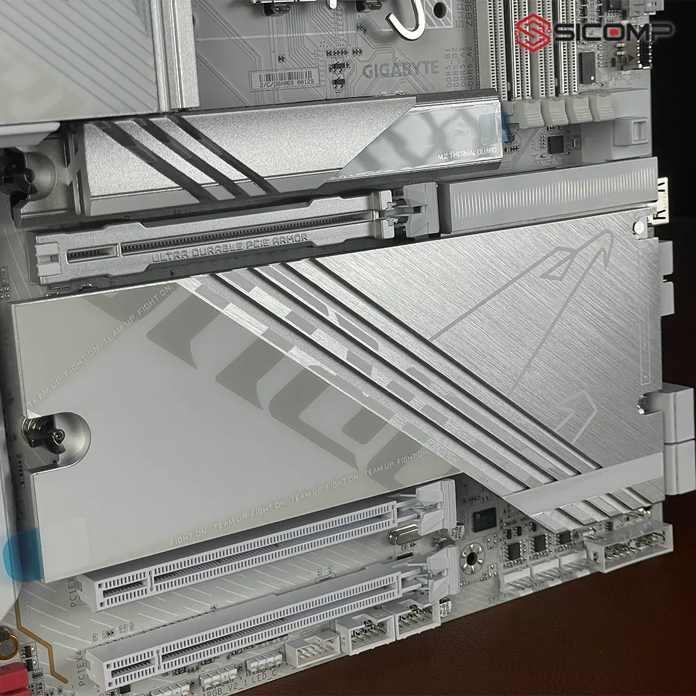 Hệ thống tản nhiệt nhôm M.2 Thermal Guard L bảo vệ cho 5 ổ cứng SSD M.2 tốc độ cao
